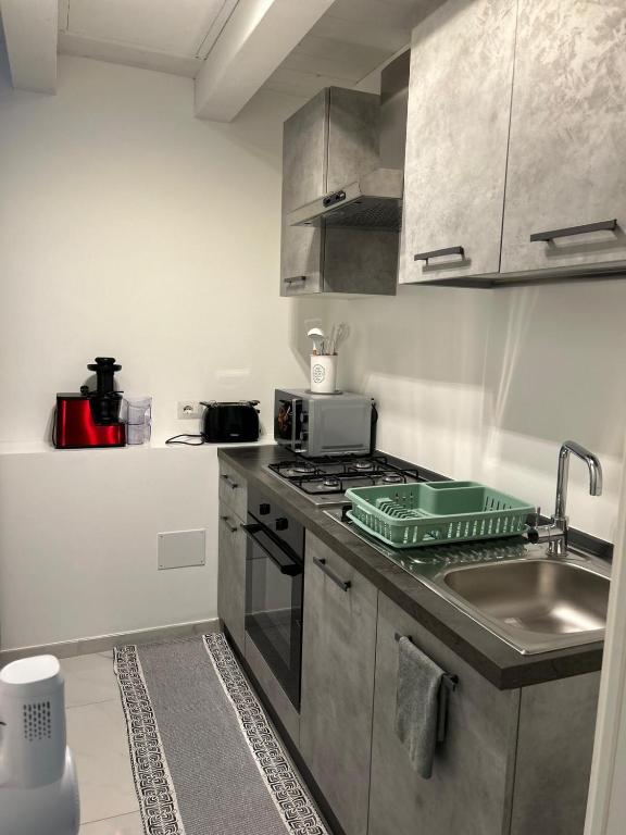 Cucina completa disponibile in alcune camere